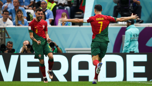 Chip deja sin festejo a CR7: tecnología confirma gol de Bruno Fernandes a Uruguay