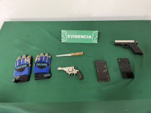 Carabinero de franco detiene a delincuente armado en Las Condes