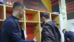 Relación rota: el frío saludo entre Cristiano Ronaldo y Bruno Fernandes