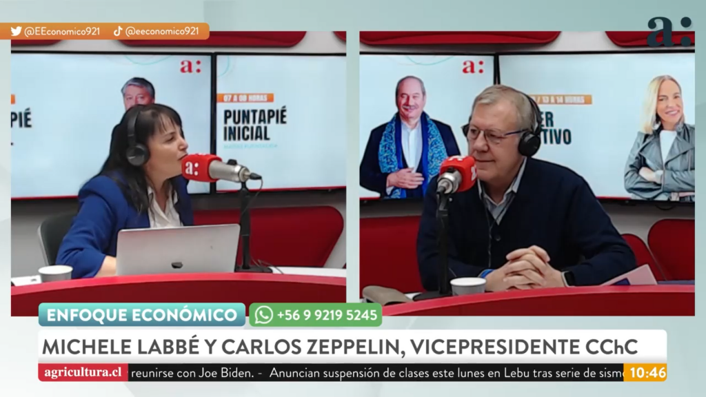 Carlos Zeppelin, vicepresidente CChC: “El Gobierno hizo un llamado a la productividad, pero también necesitamos modernizar el Estado”