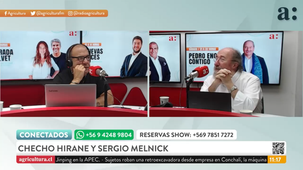 Sergio Melnick: “El Transantiago es otro mamarracho de la izquierda que nos pena todos los años”