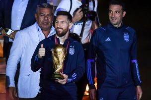 La Copa ya está en casa: Messi y compañía fueron recibidos por una marea albiceleste