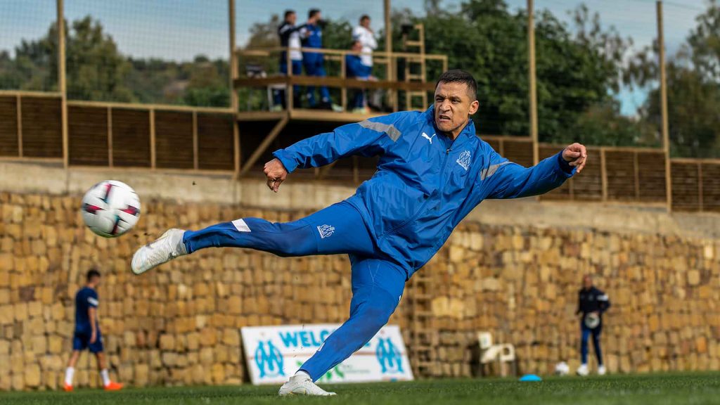 ¡Está de vuelta! Alexis Sánchez ya se entrena con el Olympique de Marsella