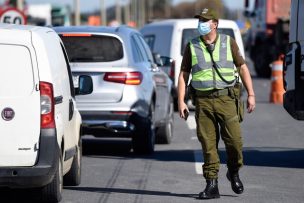 Ruta 5 Sur está cortada en ambos lados por accidente a la altura de Rosario