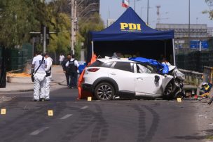 La Granja: Encuentran 20 cartuchos en zona donde murieron 4 hombres tras colisión por balacera