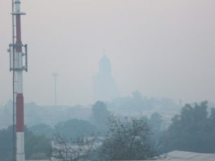 Humo en Santiago: Decretan alerta por riesgo sanitario