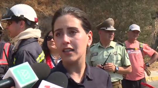 Alcaldesa Ripamonti por incendio en Viña del Mar: “Comenzó con dos focos que sin dudas fueron intencionales”