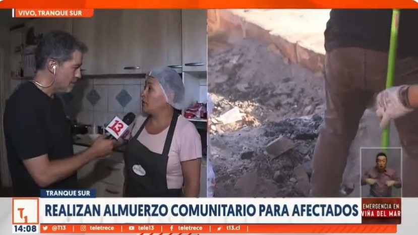 “Dejen de jugar con el dolor de las personas”: “Polo” Ramírez fue cuestionado por nueva pregunta sobre la navidad a afectada en Viña del Mar