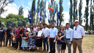 Más de 500 hectáreas de tierras entregó Conadi a dos comunidades mapuche de La Araucanía