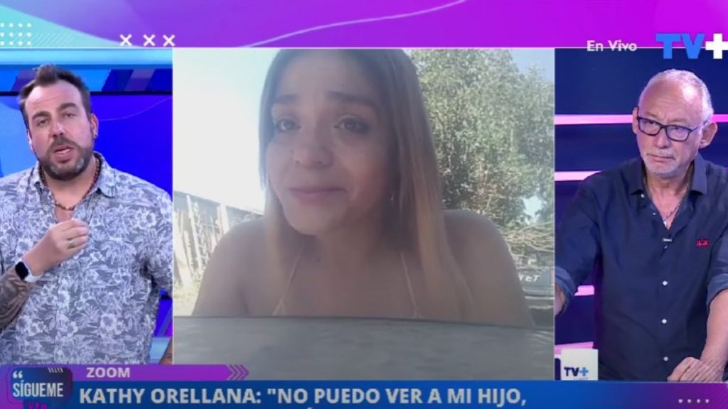 Katherine Orellana relató que no ha visto a su hijo hace 7 meses: “Mi mamá me lo quitó por mi alcoholismo”