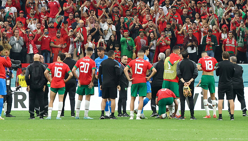 Marruecos presentó una queja ante la FIFA por el arbitraje de la semifinal