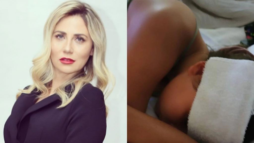 Gissella Gallardo alertó con fotos junto a su hija enferma en fiestas navideñas: “Seguimos con patito enfermiza…”