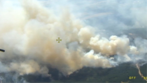 Por incendio forestal: Onemi ordena la evacuación de sectores de las comunas de Santa Juana y Nacimiento