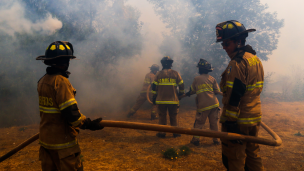 Balance incendios forestales: Hay 12 en combate y se mantienen nueve comunas de la zona central en alerta roja