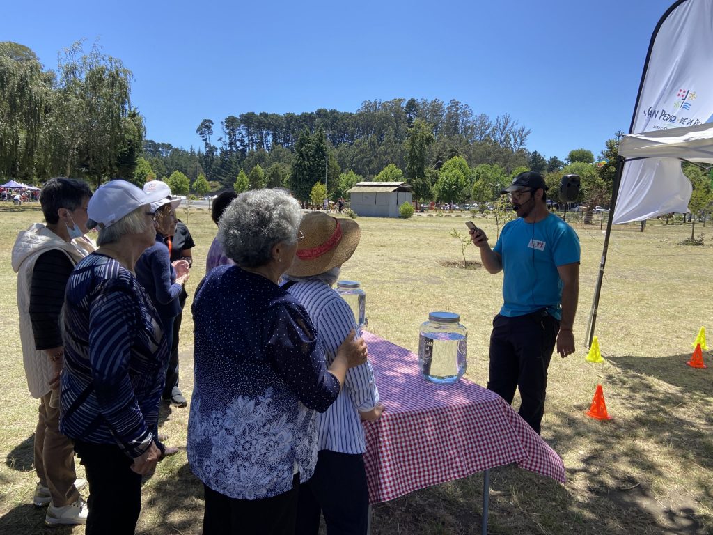 Residentes de Acalis Montahue participan en actividades municipales de San Pedro de la Paz