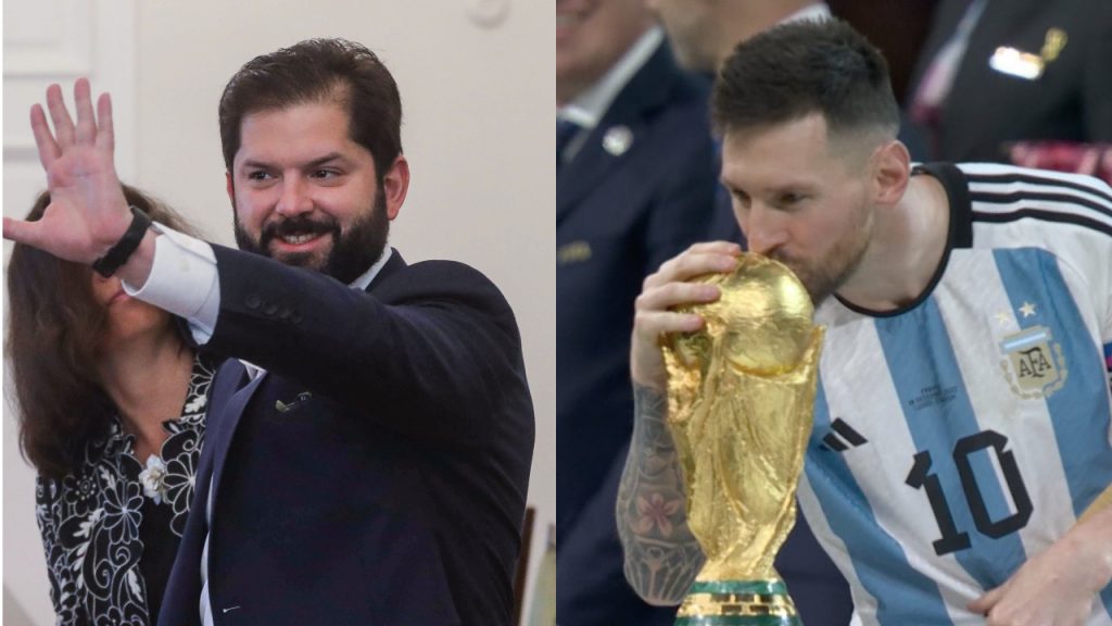 “Su alegría cruza la cordillera”: Presidente Boric felicitó a Argentina tras alcanzar su tercera Copa del Mundo