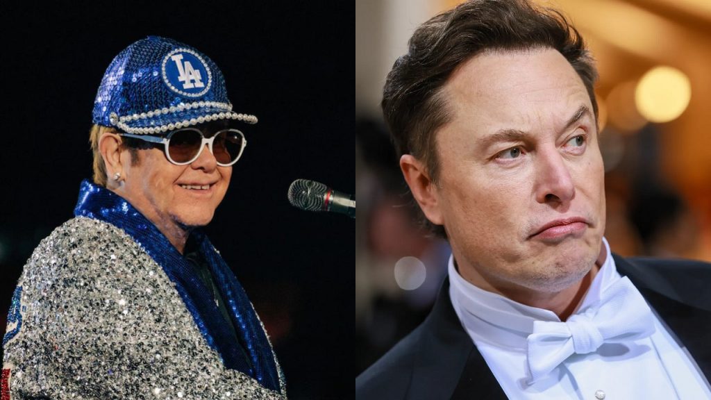 Elton John dejó Twitter acusando que nuevas políticas fomentan “fake news”: Elon Musk le respondió con ironía