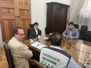 Alcalde Toro pide a subsecretario Monsalve reforzar seguridad en San Ramón tras incidente intimidatorio