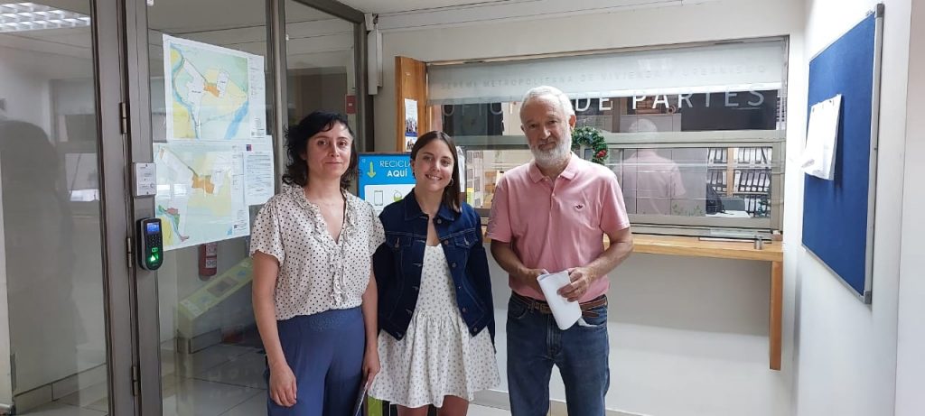 Camila Musante junto a vecinos y vecinas presentaron observaciones al proyecto de conurbación Isla de Maipo-La Islita
