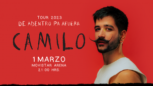 ¡Nuevo concierto en Movistar Arena!: Camilo anuncia segunda fecha en Chile