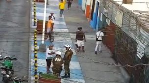 Iquique: Colombianos que protagonizaron altercado con Carabineros fueron dejados en libertad