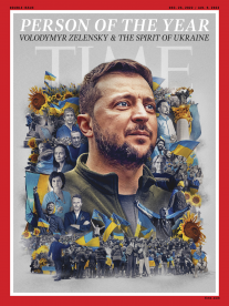 Revista Time eligió a Volodimir Zelenski y 