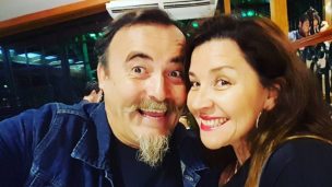 Paul Vásquez se casó vestido de bombero con Giovanna Sepúlveda tras ocho años de relación