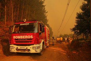 Alerta Roja para las comunas de Portezuelo y Cholchol por incendios forestales: Hay viviendas destruidas