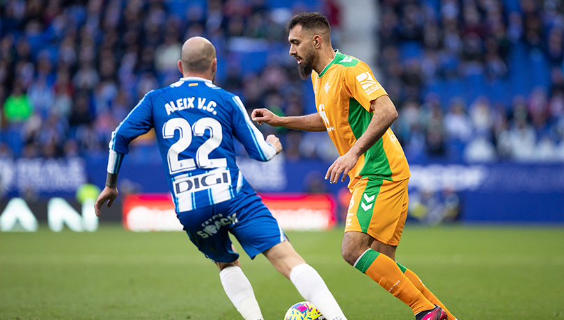 Betis no levanta cabeza y cae en su visita al Espanyol