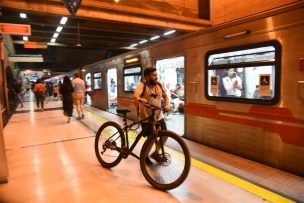 Más de 15 mil personas han viajado en Metro junto a sus bicicletas los domingos