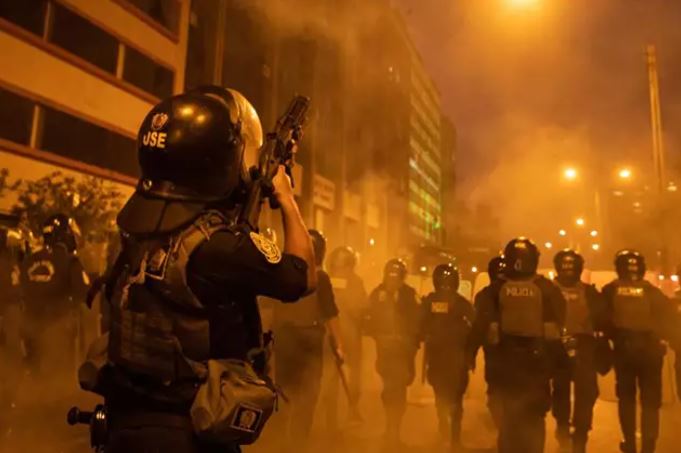 Autoridades de Perú señalan una acción “concertada y planificada” en  protestas contra el Gobierno