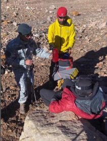 Rescatan a andinista chileno que se encontraba atrapado en cerro El Mercedario de Argentina