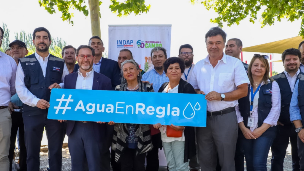 Gobierno lanza medidas para apoyar la regularización de derechos de aguas de pequeños agricultores