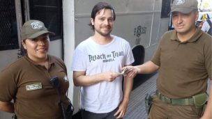 Carabineros encuentran billetera con más de un millón de pesos y logran dar con su dueño