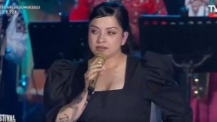 Mon Laferte y las estrictas exigencias que complicaron su show en el Festival de Olmué