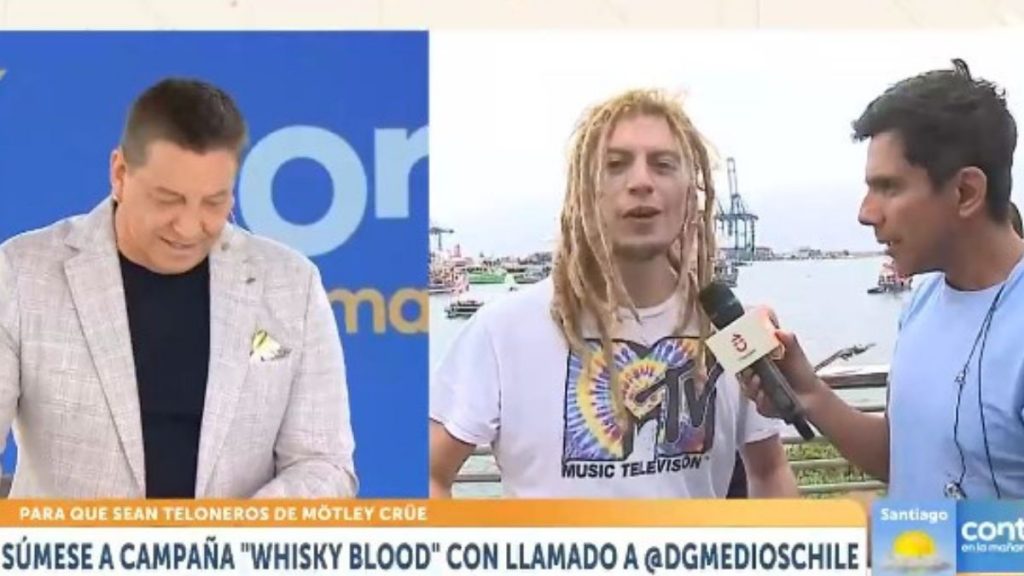 Banda “Whisky Blood” es tendencia junto a CHV con rockero despacho de JP Queraltó: buscan lograr especial hito