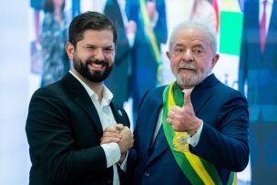 El mensaje de Boric a Lula luego de volver a la presidencia de Brasil: 