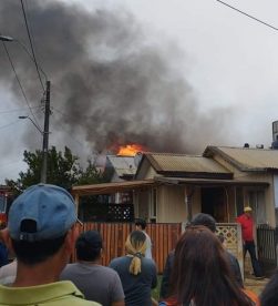 Menor de 3 años murió en incendio en Collipulli