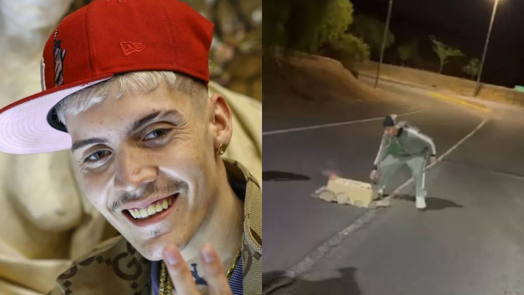 Marcianeke y su mea culpa tras lanzamiento de fuegos artificiales: “Cometí un error, reconozco mis errores”