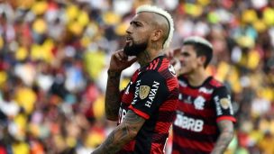 Arturo Vidal fue descartado del duelo del Flamengo ante el Madureira por lesión