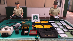 Operativo policial termina con tres detenidos tras robo a joyería de Pichidangui: Huían por la Ruta 5 Norte
