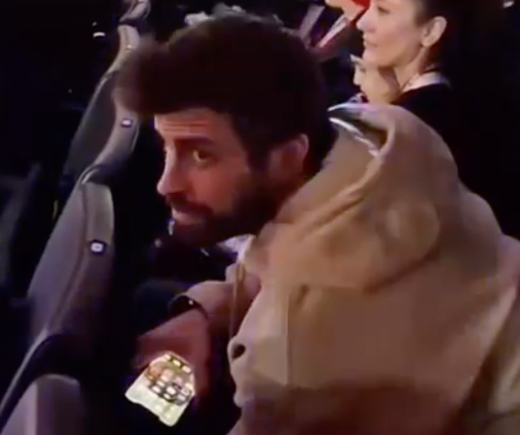 Piqué fue a la NBA y el publico le coreó la canción de Shakira: “No está pa’ tipos como tú”