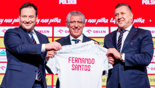 Fernando Santos es presentado como nuevo entrenador de Polonia