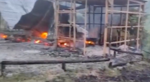 Atentado incendiario afecta a Central Hidroeléctrica en Vilcún