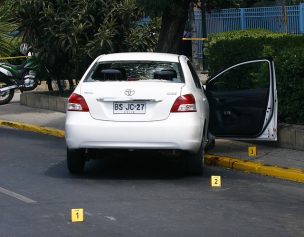 Conductor persiguió y atropelló a delincuente que le robó en Recoleta