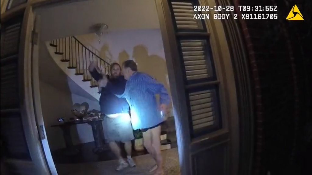 VIDEO | Policía reveló el violento ataque con martillo a esposo de Nancy Pelosi