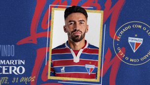 Se olvida de Colo-Colo: Juan Martín Lucero fue oficializado en Fortaleza