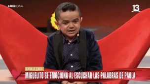 Miguelito se emociona al hablar de Paola Troncoso: 