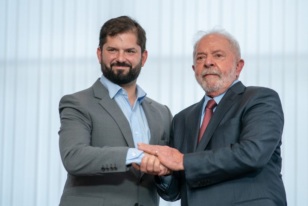 Presidente Boric sostuvo una reunión bilateral con Lula da Silva en Brasil