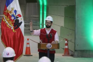 Presidente Boric anuncia estudios para estación de Metro en Lo Espejo